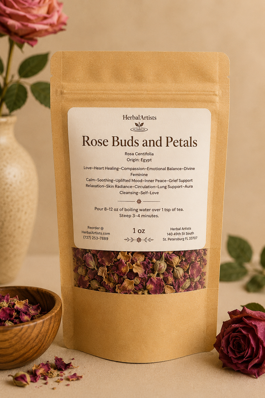 Rose Buds & Petals