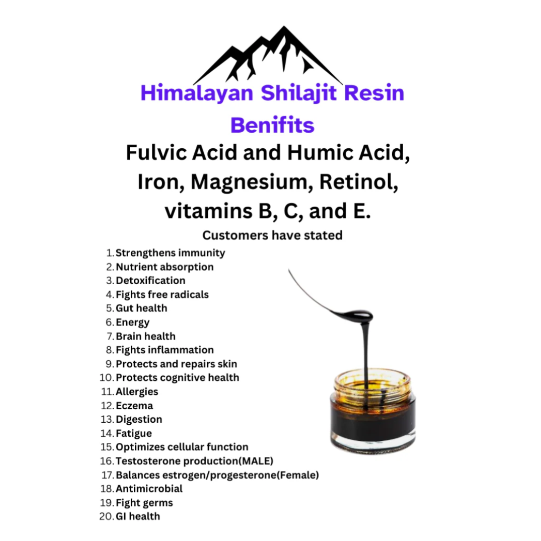 Shilajit Tincture